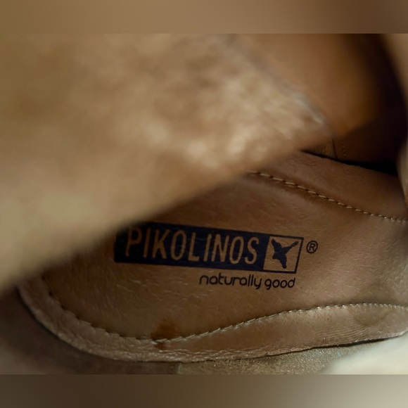 Pikolinos brown leather booties with heel women’s size 10 - Picture 8 of 11